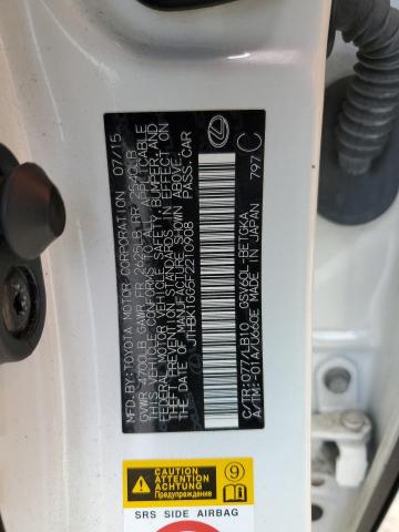 JTHBK1GG5F2210908 Lexus ES 350
