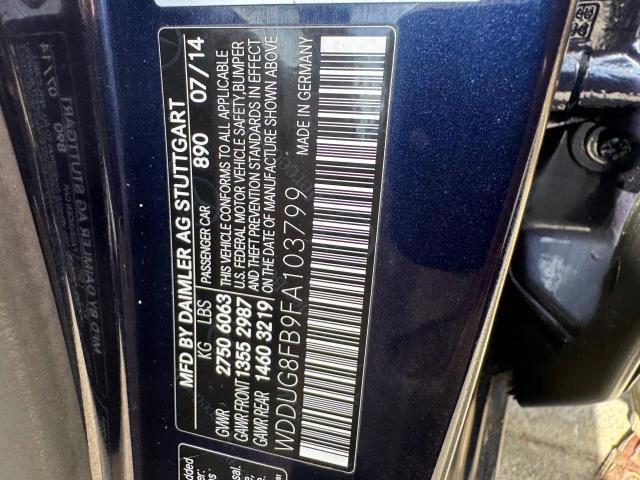 WDDUG8FB9FA103799 Mercedes-Benz S 550 4matic