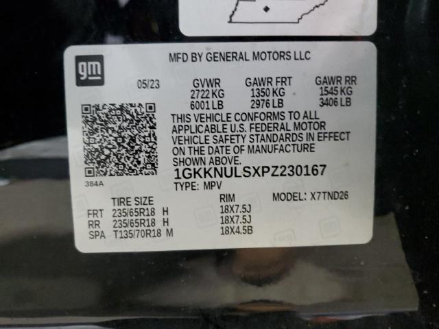 1GKKNULSXPZ230167 GMC ACADIA SLT