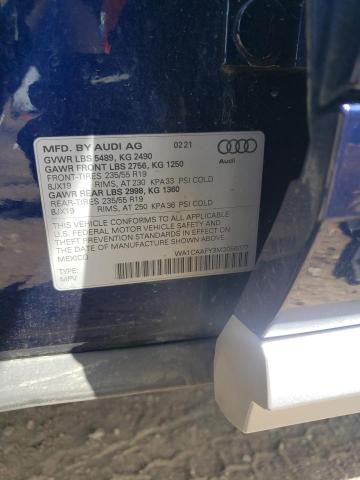WA1CAAFY3M2056077 Audi Q5 Prestige