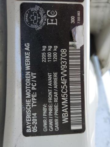 WBAVM5C54FVV93708 BMW X1 Xdrive35i