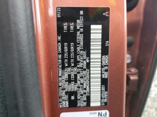 2T2BBMCA5PC004037 Lexus Rx 350h Base