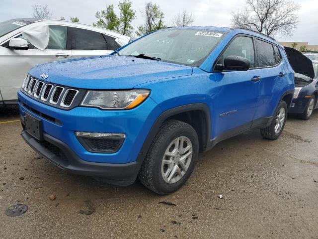 2017 Jeep Compass Sport მანქანა იყიდება აუქციონზე, vin: 3C4NJDAB7HT660707, აუქციონის ნომერი: 50360844