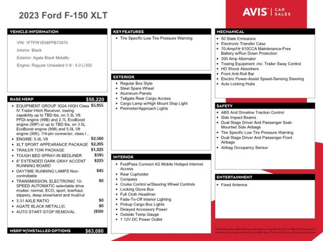 1FTFW1E56PFB73970 Ford F150 Supercrew