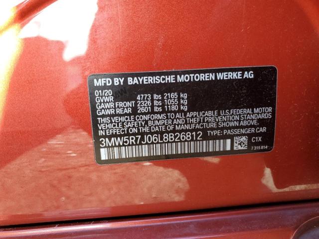 3MW5R7J06L8B26812 BMW 330XI