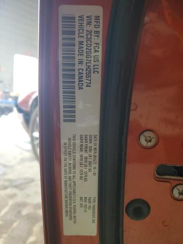 2C3CDZGG7LH255774 Dodge Challenger Sxt