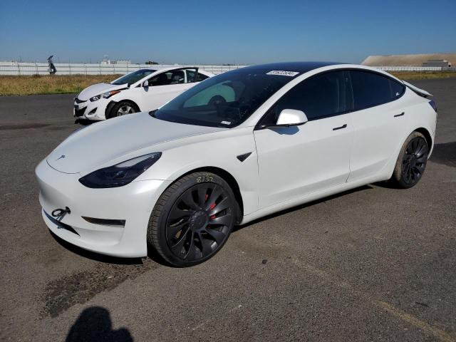 2021 Tesla Model 3 მანქანა იყიდება აუქციონზე, vin: 5YJ3E1ECXMF070507, აუქციონის ნომერი: 51622534