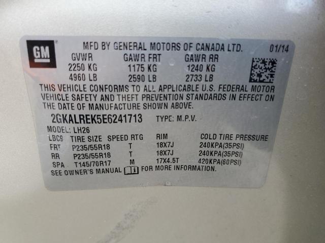 2GKALREK5E6241713 GMC Terrain Sle
