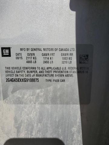 2G4GK5EXXG9108875 Buick Regal