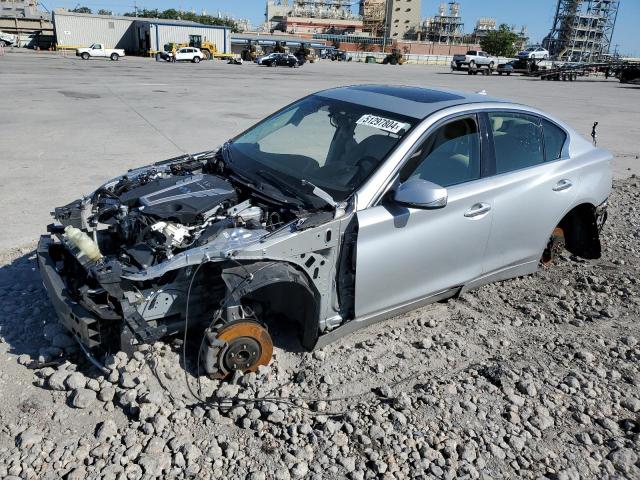 2018 Infiniti Q50 Luxe მანქანა იყიდება აუქციონზე, vin: JN1EV7AP3JM358329, აუქციონის ნომერი: 51297804