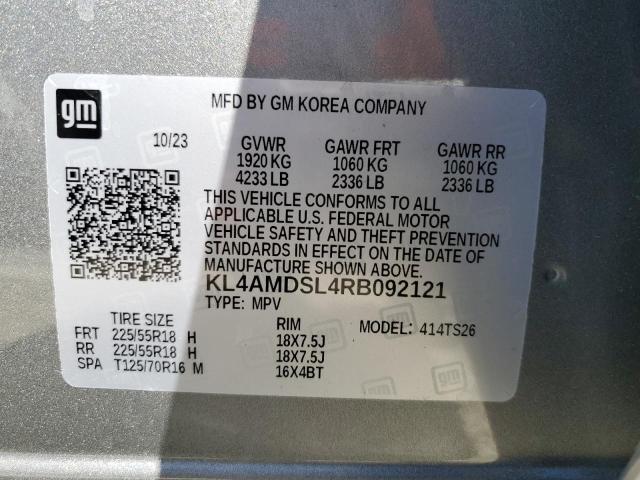 KL4AMDSL4RB092121 Buick Encore Gx Sport Touring