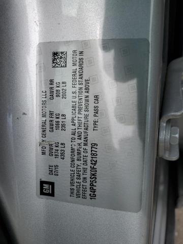 1G4PP5SK0F4218779 Buick Verano