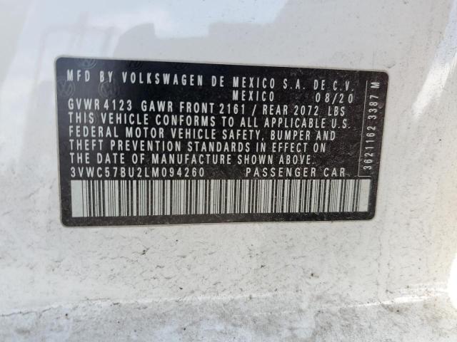 3VWC57BU2LM094260 Volkswagen JETTA S