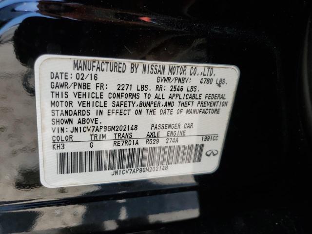 JN1CV7AP9GM202148 Infiniti Q50 BASE