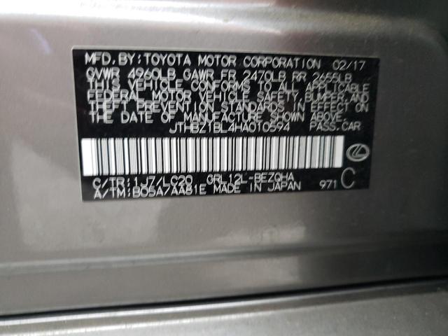 JTHBZ1BL4HA010594 Lexus Gs 350 Base