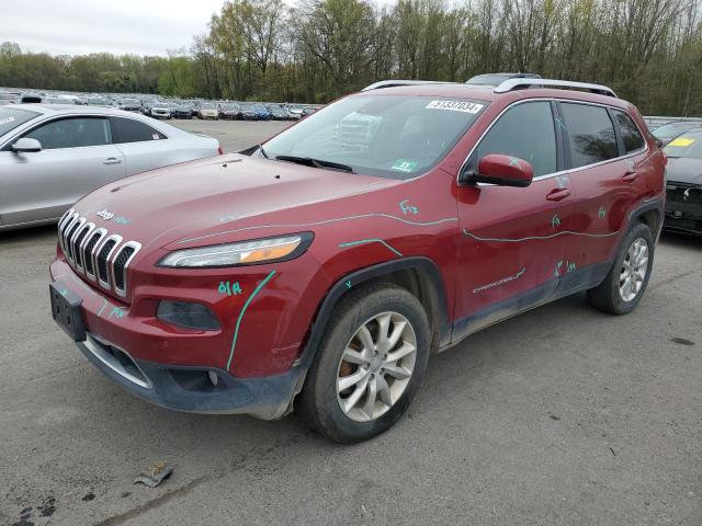 Auction sale of the 2014 Jeep Cherokee Limited, vin: 1C4PJMDS7EW296847, lot number: 51337034