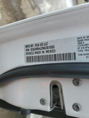 3C6UR5HJ2NG351553 RAM 2500 Tradesman