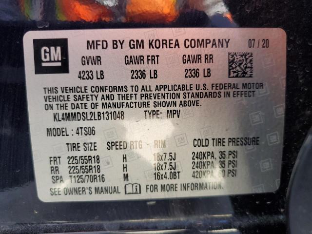 KL4MMDSL2LB131048 Buick Encore Gx Select
