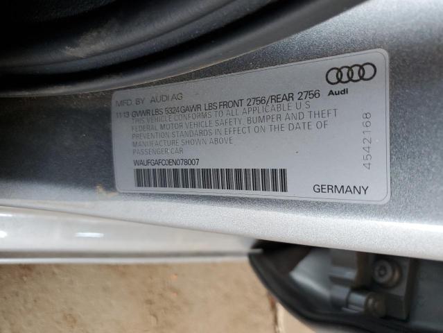 WAUFGAFC0EN078007 Audi A6 Premium Plus