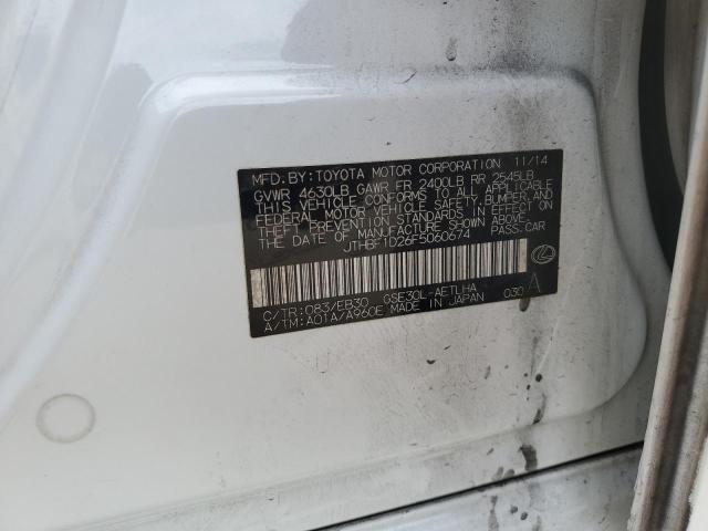 JTHBF1D26F5060674 Lexus IS 250