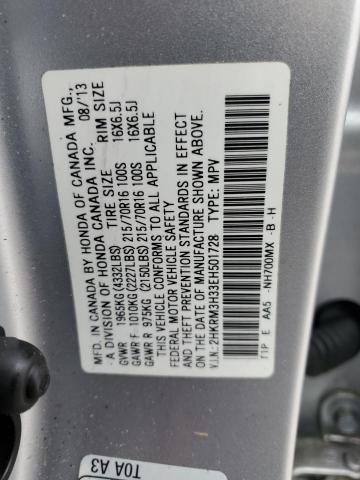 2HKRM3H33EH501728 Honda CR-V LX