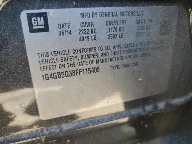 1G4GB5G38FF115405 Buick Lacrosse