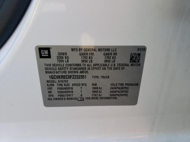 1GCVKREC8FZ232051 Chevrolet Silverado K1500 Lt