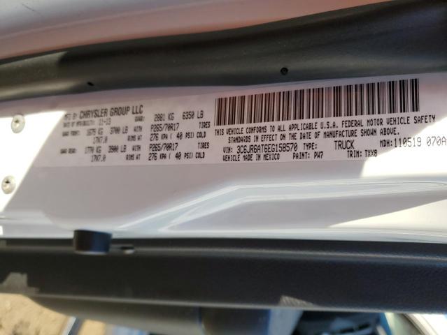 3C6JR6AT6EG158570 RAM 1500 St