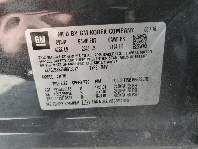 KL4CJBSB6HB013012 Buick Encore Preferred Ii