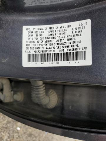 1HGCR2F80HA168532 Honda ACCORD EXL