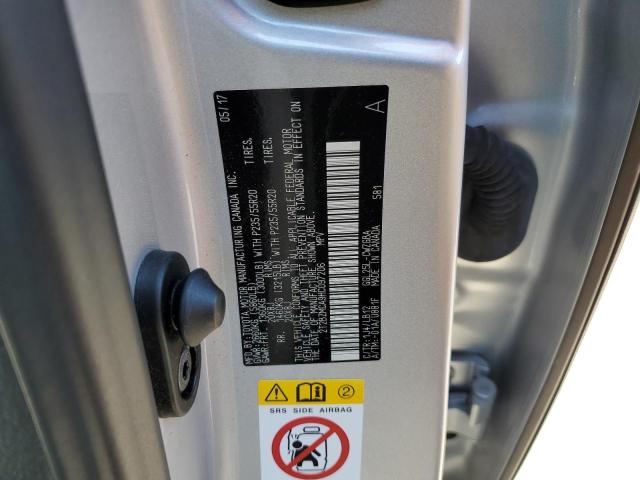 2T2BZMCA9HC097206 Lexus Rx 350 Base