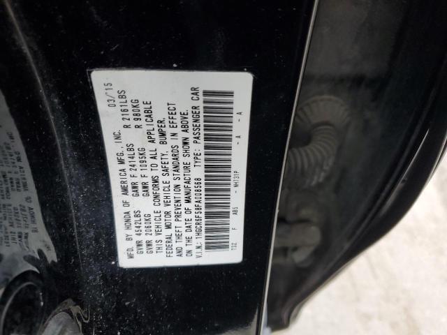 1HGCR6F58FA008568 Honda Accord Hybrid Exl