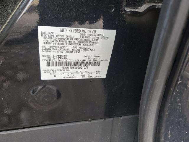 1LNHL9DK4EG601271 Lincoln MKS