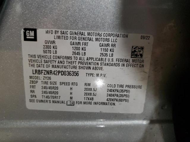 LRBFZNR42PD036356 Buick Envision Essence