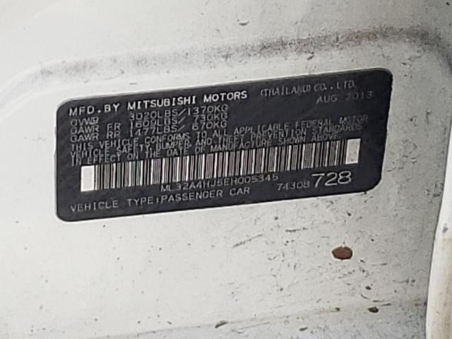 ML32A4HJ5EH005345 Mitsubishi MIRAGE ES