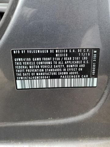 3VW267AJ4GM285541 Volkswagen JETTA S