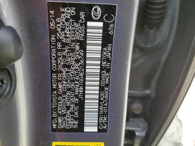 JTHBK1GG4E2136749 Lexus ES 350