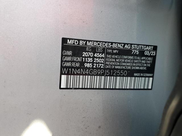 W1N4N4GB9PJ512550 Mercedes-Benz GLA 250