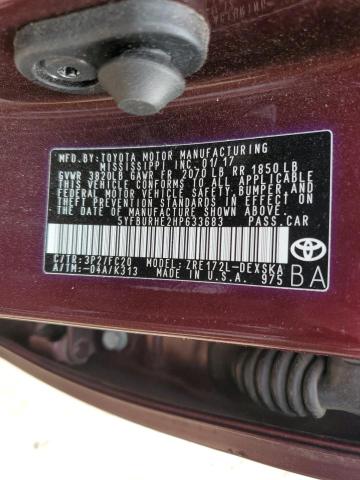 5YFBURHE2HP633683 Toyota COROLLA L