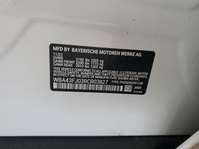 WBA43FJ03RCR03827 BMW 530 I