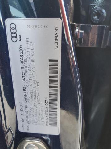WAUAUGFFXLA100714 Audi A3 PREMIUM