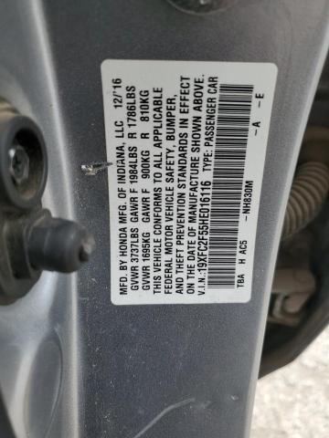 19XFC2F55HE016116 Honda Civic Lx