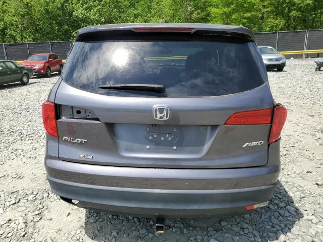 5FNYF6H58GB041539 Honda PILOT EXL