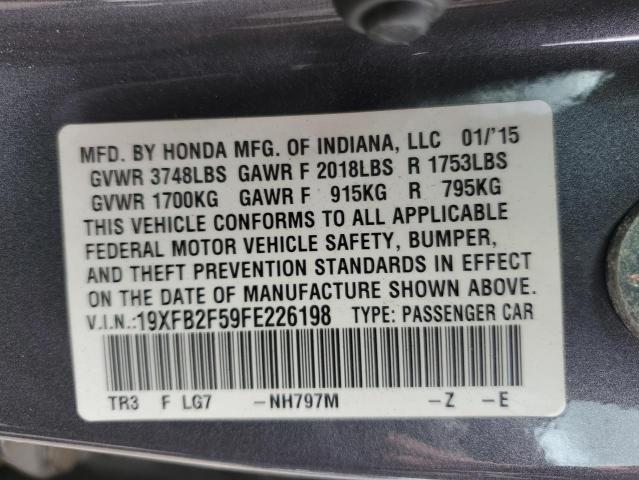 19XFB2F59FE226198 Honda Civic Lx