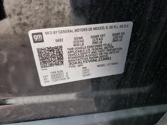 3GKALYEV0NL219991 GMC Terrain At4