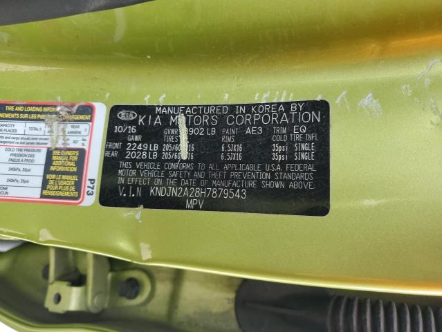 KNDJN2A28H7879543 KIA Soul