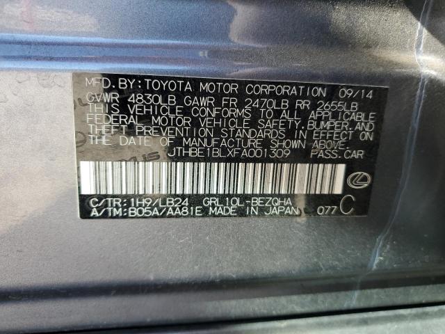 JTHBE1BLXFA001309 Lexus GS 350