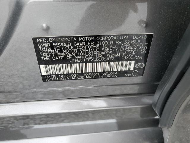 JTHB51FFXJ5005477 Lexus Ls 500 Base