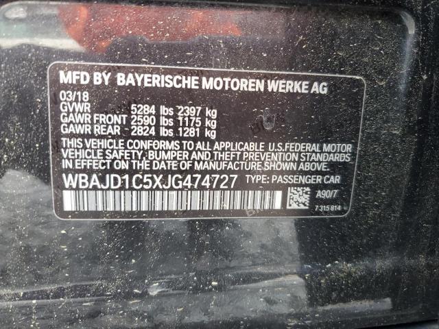 WBAJD1C5XJG474727 BMW 540xd