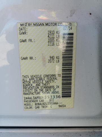 1N4AL3AP8EN353336 Nissan ALTIMA 2.5